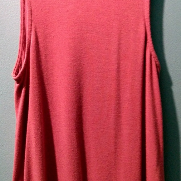 Express Mauve Sleeveless Knit Top Size S - Picture 5 of 6
